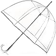 totes Signature Clear Bubble Umbrella, Nordic Tiles, One Size