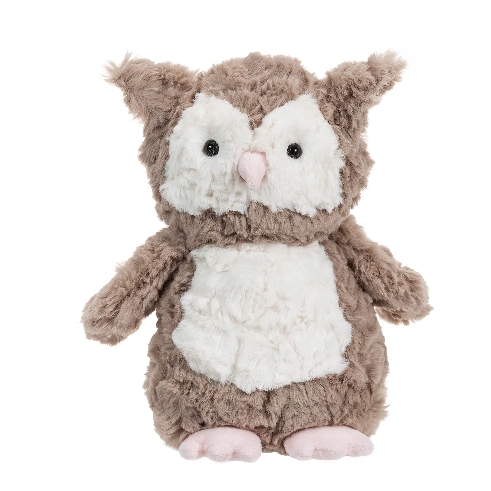 Apricot Lamb Toys Plush flower owl Stuffed Animal Soft Cuddly Perfect for Child (flower owl, 9.5 Inches)