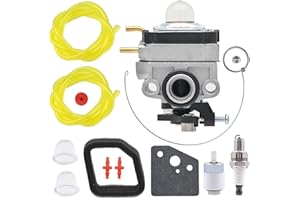 Bynor 753-05908 Carburetor for Craftsman 25cc Handheld Blower Cub Cadet HB425 BV428 Troy-Bilt TB4SC Yard Man YM45SC Gas Blowe