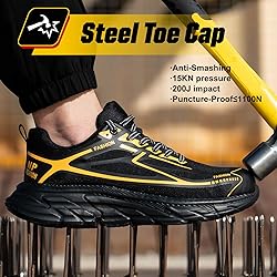 Steel Toe Shoes for Men Women Composite Toe Work