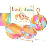 Bodyotics Reusable Menstrual Disc - 2 Pack (S &amp; L), Proud | Leak-Proof Alternative to Cups, Tampons &amp; Pads for Light or Heavy Flow; Body-Safe Silicone with 12 Hour Wear