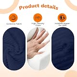 MeMoreCool Corduroy Kids Couch Sofa Folding Toddler Chair Bed Navy Blue view 7