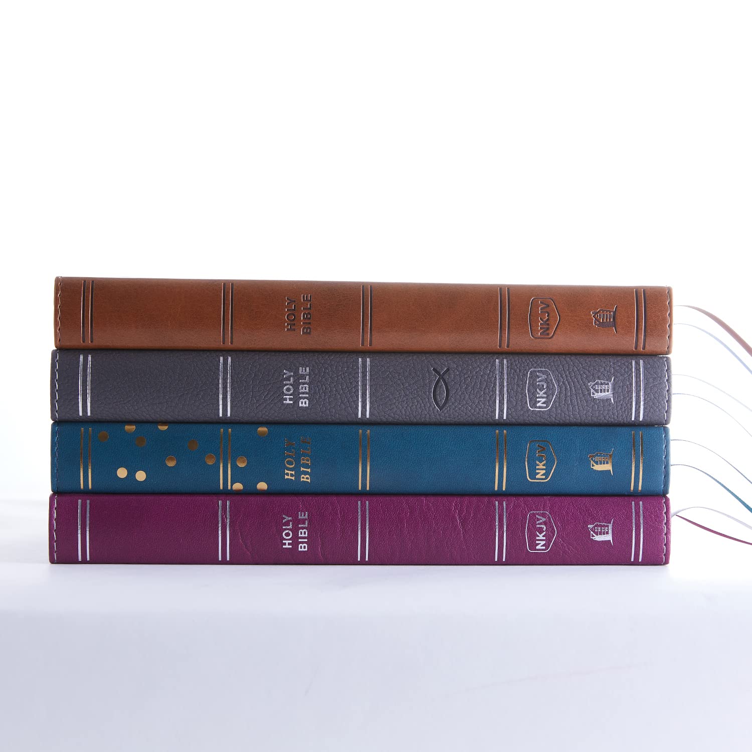 NKJV, Thinline Bible Youth Edition, Leathersoft, Brown, Red Letter, Comfort Print: Holy Bible, New King James Version Feb 26, 2019