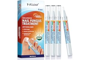 TOTCLEAR Nail Repair Pens for Toenail and Fingernail, Toenail Fungus Treatment, Nail Fungus Treatment For Toenail, Nail Repair, Fungus Nail Treatment, Toe Nail Fungus Treatment Extra Strength - 4 PENS