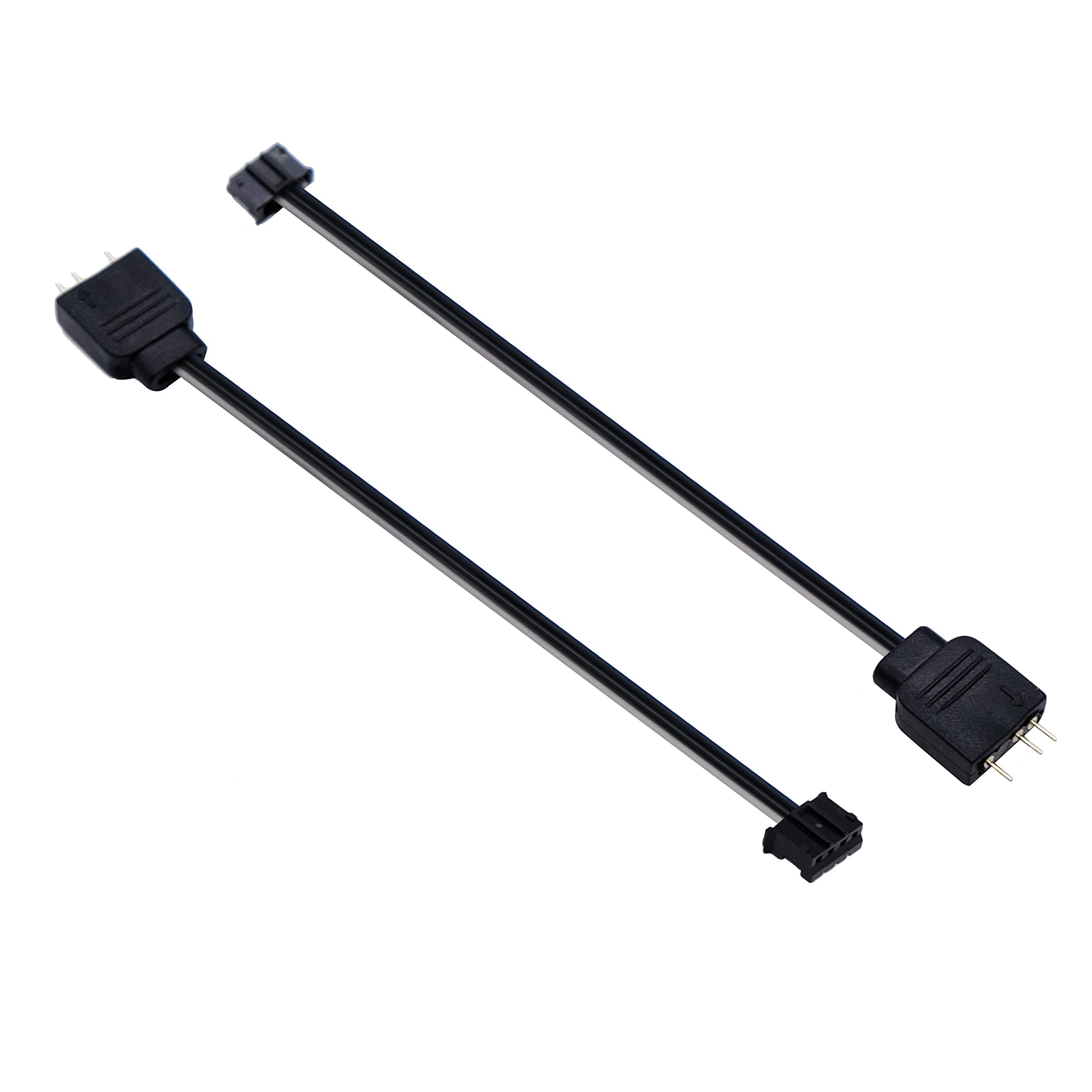 EZDIY-FAB LED Port Adapter for EZDIY-FAB Hub X, Compatible with 3 Pin ARGB Devices