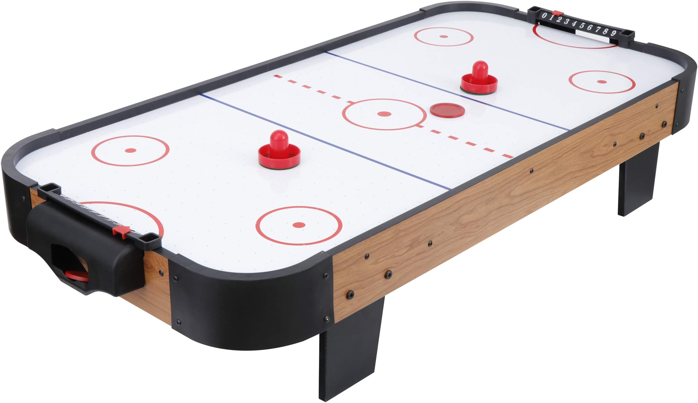 LEMY 40-Inch Electric Motor Fan Air Hockey Table with 2 Strikers and 2 Pucks for Kids and Adults Portable Indoor&Outdoor Game for Family, Party etc.