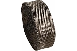 Heatshield Products 372025 2" Wide x 25' Lava Header and Exhaust Insulating Heat Wrap Roll
