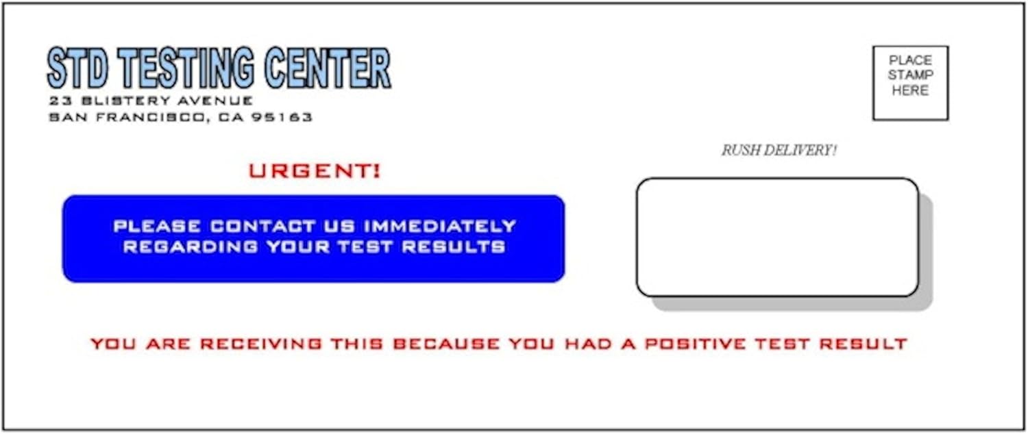 Amazon Com Std Testing Center Prank Envelope Business Envelopes Office Products