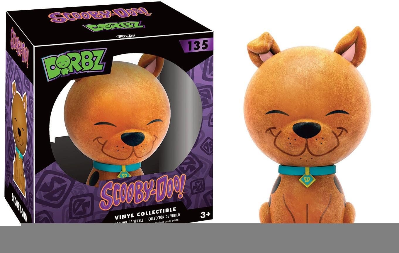 Funko - Figurine Scooby Doo - Scooby Doo Flocked Exclu Dorbz 8cm - 0889698114905