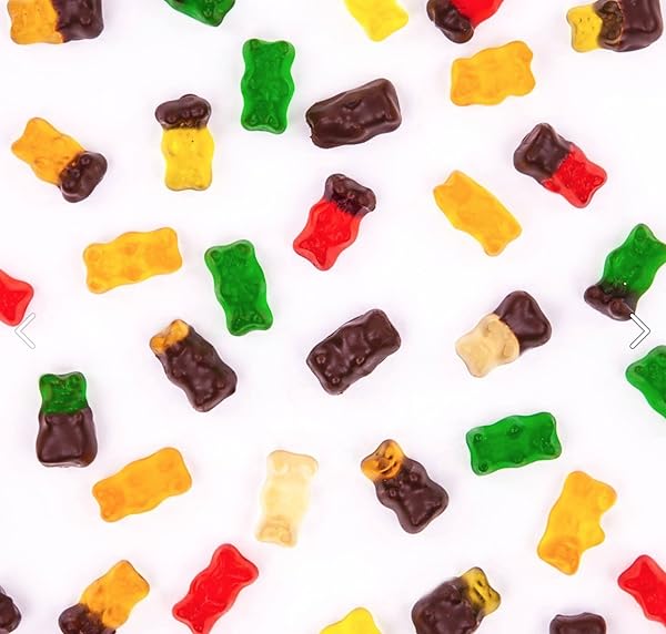 HARIBO GUMMI CANDY, ORIGINAL GOLDBEARS GUMMY BEARS, 72 OUNCE RESEALABLE PARTY SIZE BAG, DELICIOUS SOFT & CHEWY SWEET SNACKS, ASSORTED FRUITY FLAVORS