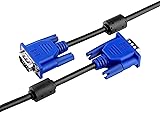 5FT Gold-Plated DB15 VGA Male to Male Cable