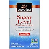 Bravo Tea Sugar Level Herbal Tea with White Mulberry -- 20 Tea Bags