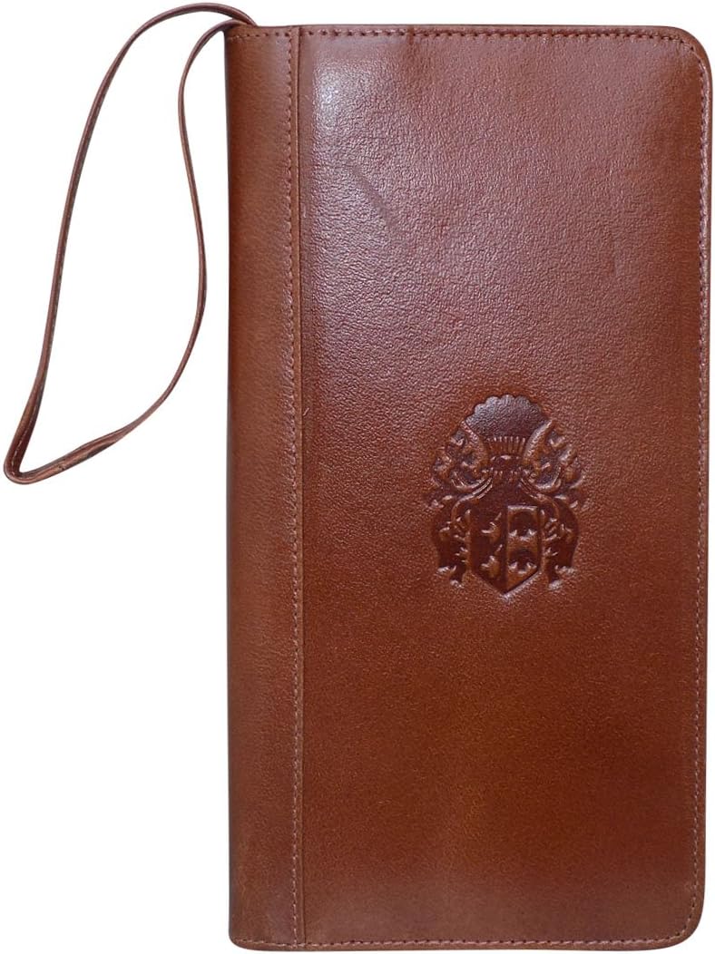 100% Leather Passport Holder||Credit Card Holder||Chequebook Holder||Travel Organizer for Men,Boys,Girls&Women