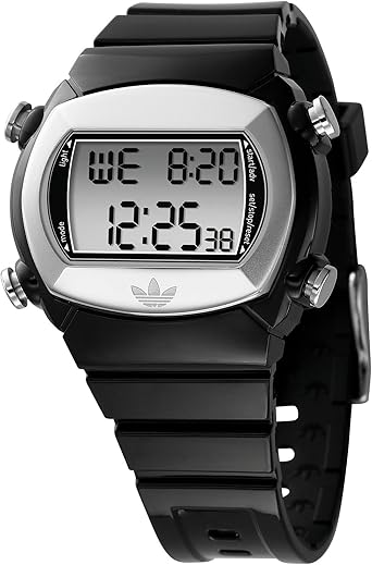 Adidas ADH1570 - Reloj Unisex de Cuarzo, Correa de Poliuretano Color Negro