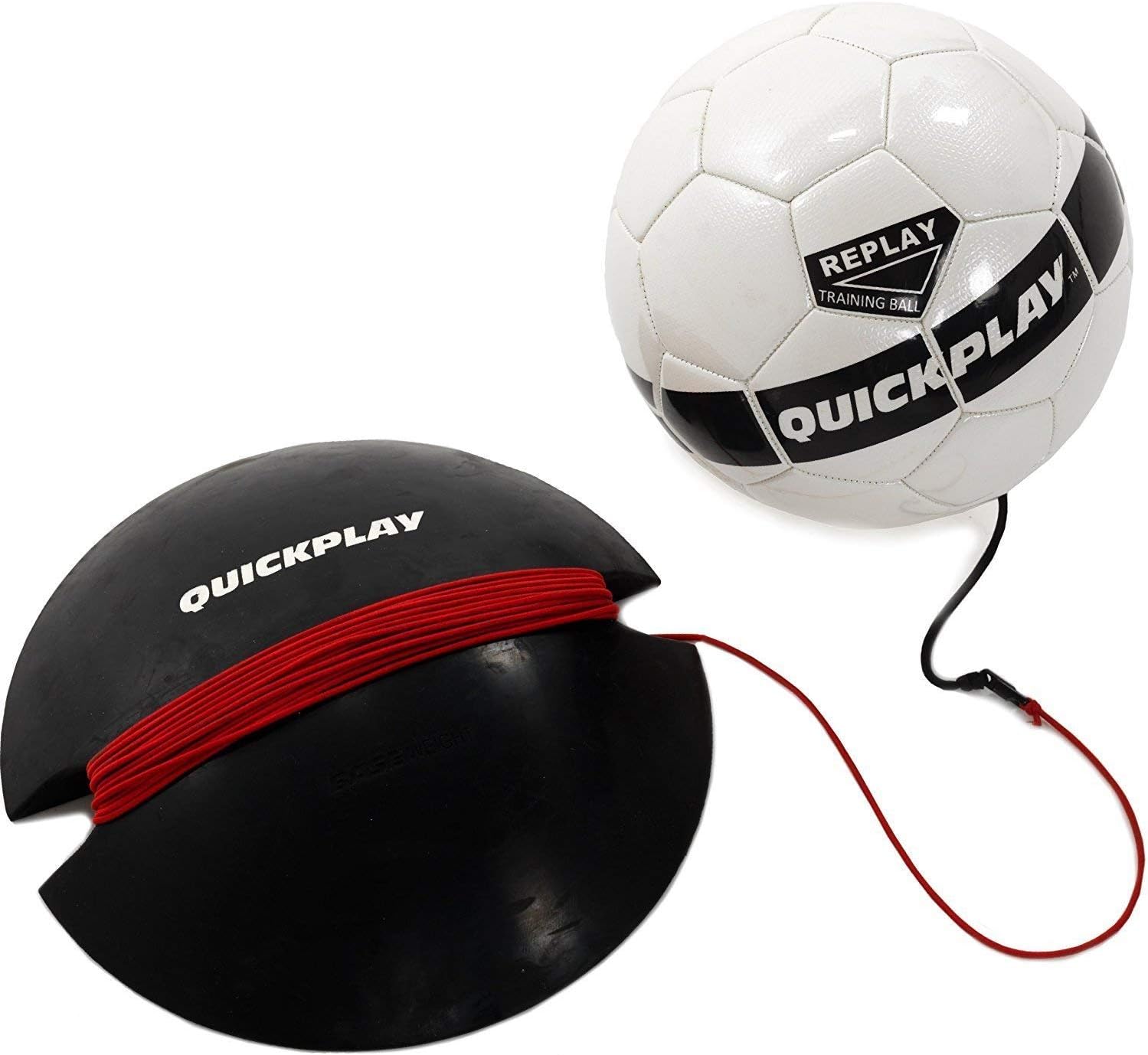 training football on string