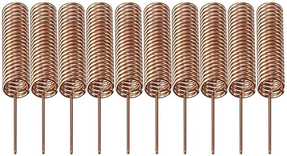 Youmile 10x 433MHz Helical Spiral Spring Antenna for Arduino Raspberry Pi 5mm