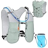 ECOHUB Running Hydration Vest Backpack,Lightweight Breathable Pack with 2L Water Bladder Bag Daypack for Hiking Trail Running Cycling Race Marathon for Women Men