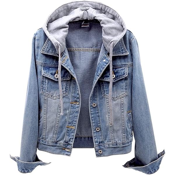 【X-girl】HOODED DENIM JACKET 61yBWYKXJFL._AC_SY350_QL65_.jpg