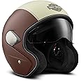 Harley-Davidson Mason's Yard Sun Shield S05 3/4 Helmet with Drop Down Sun Visor - 98177-18VX