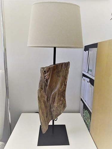 Lampes A Poser En Bois Flotte Amazon Fr Handmade