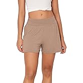 GYS Bamboo Viscose Pajama Shorts for Women, Casual Micro Mini Lounge Shorts, Soft Comfy Sleep Bottoms