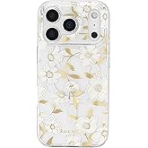 kate spade new york iPhone 17 Pro Case - Compatible with MagSafe - Designer Phone Case - Sunshine Floral Gems