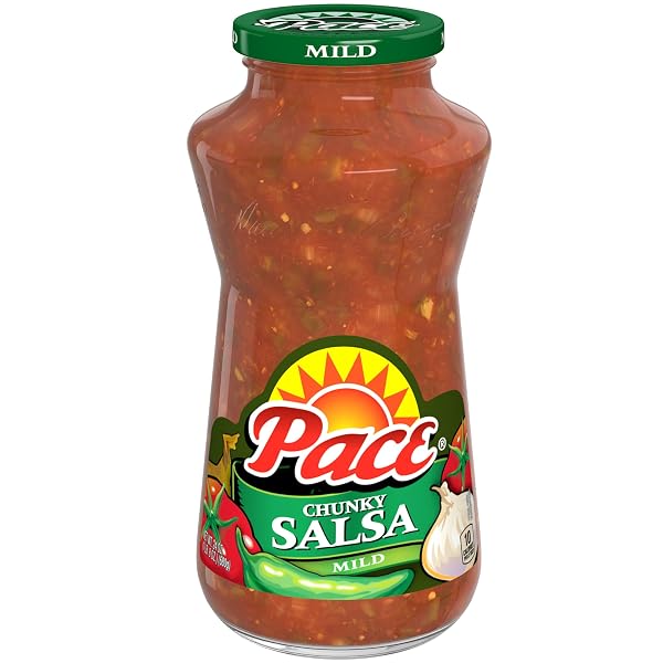 PACE CHUNKY MILD SALSA, 24 OZ JAR