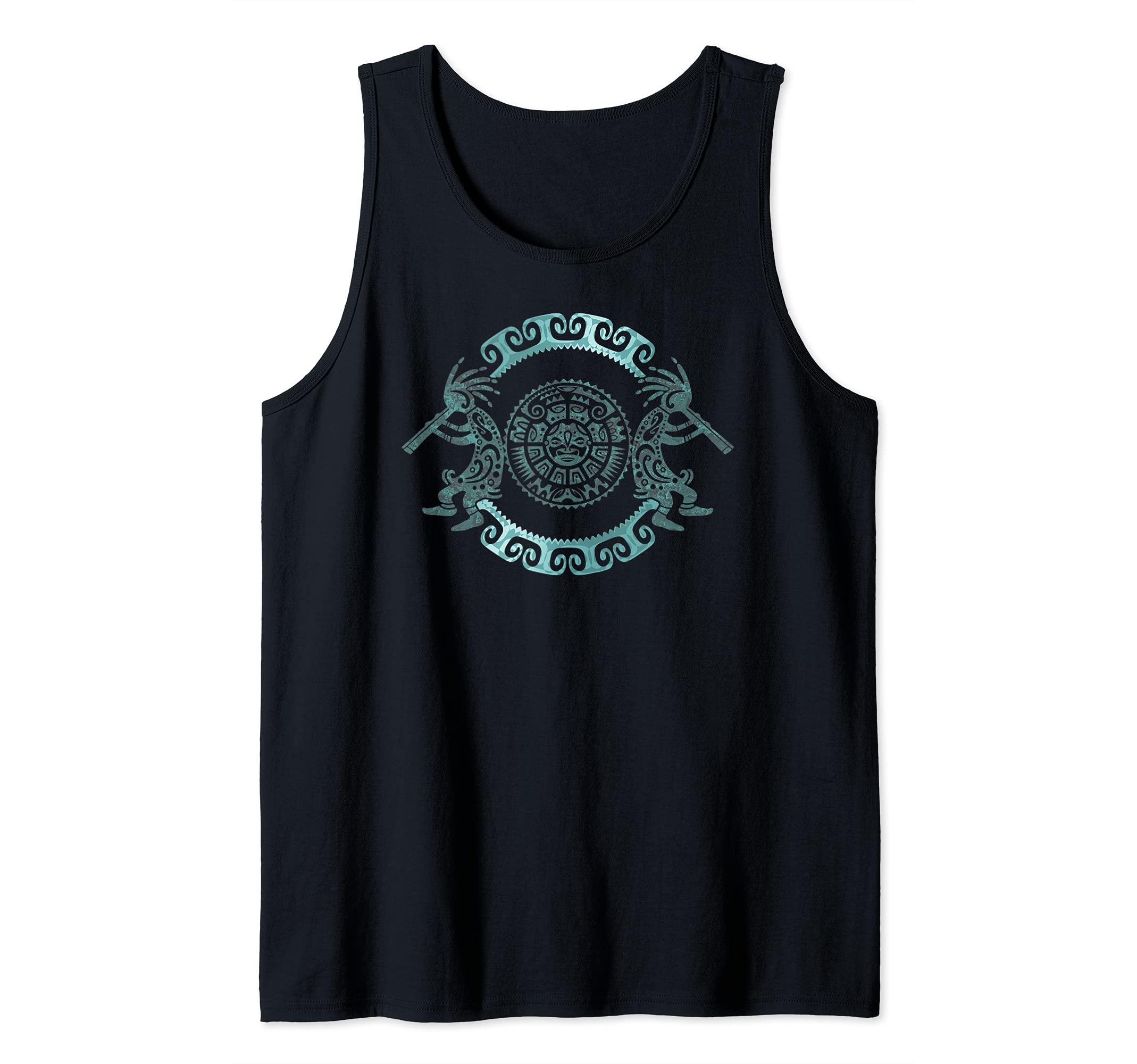 Kokopelli Duo - Mask - Circle 2 - Fan Fun Tank Top