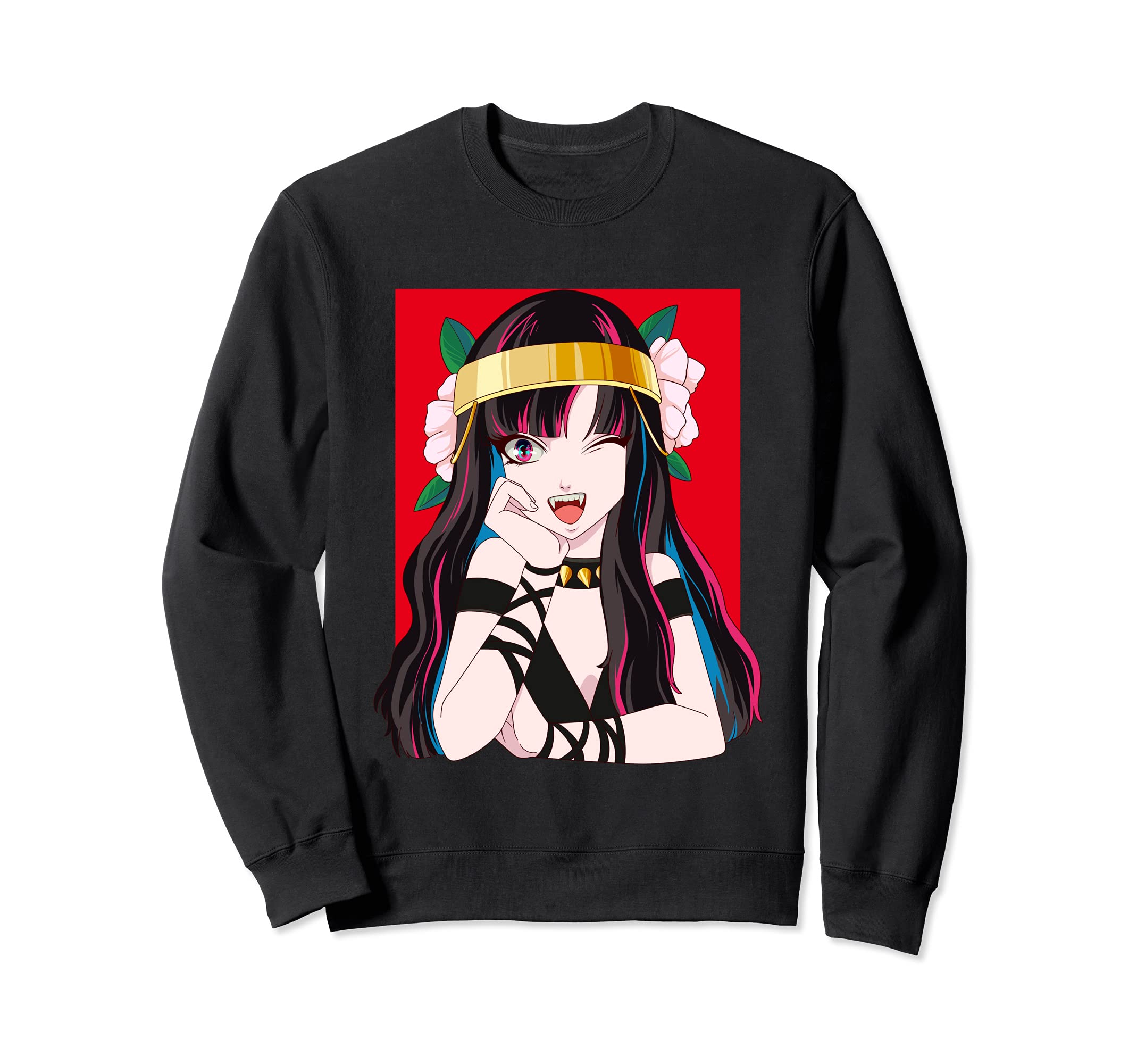 Anime I Japanese Manga Girl I Kawaii Vampire Anime Sweatshirt