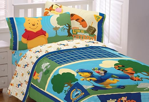 Amazon Com Winnie The Pooh Sounds Like A Mystery Twin Comforter