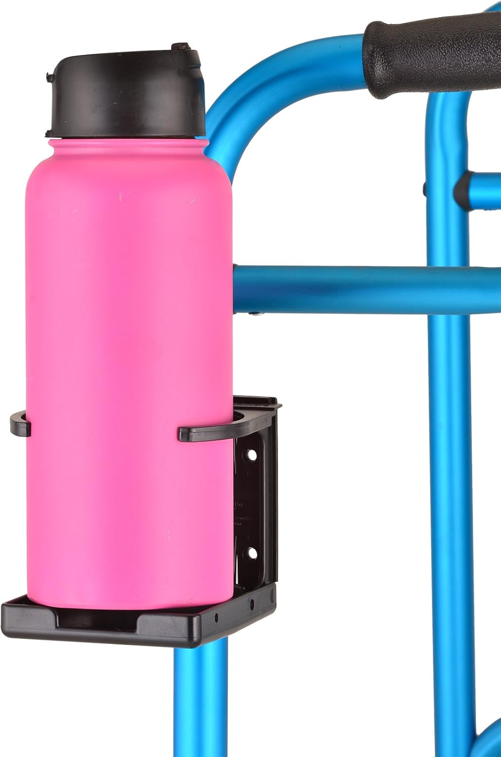 NOVA Cup Holder for Walker, Rollator, Transport Chair, Wheelchairs – Universal Fit, Adjustable & Foldable Drink Holder: Health & Personal Care