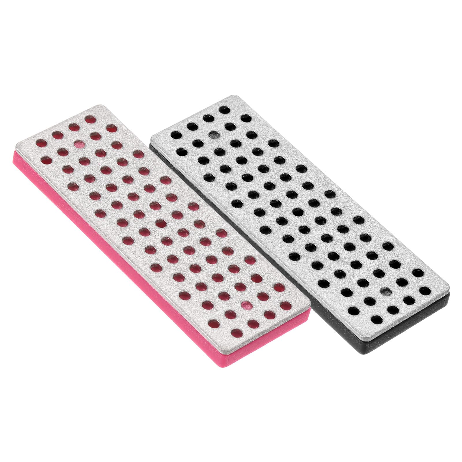 PATIKIL 70mm Extra Coarse Ski Snowboard Diamond Stone,2Pcs Ski Edge Sharpener Diamond Edge Files Snowboard Whetstone, Multicolored