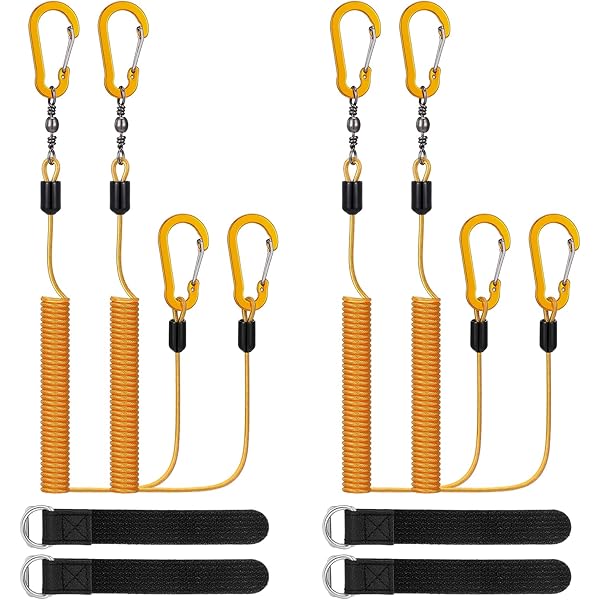 Kayak Tether Booms Fishing T02 Fishing Pole Tether, Kayak Paddle