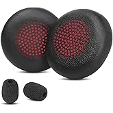 Ear Cushions for Jabra Headset Replacement Ear Pads Compatible with Jabra Evolve 65/40 / 30/20 / 65UC / 65MS / 40UC / 40MS / 30US / 30II / 20SE / 20UC / 20MS Headsets (2 Pack)