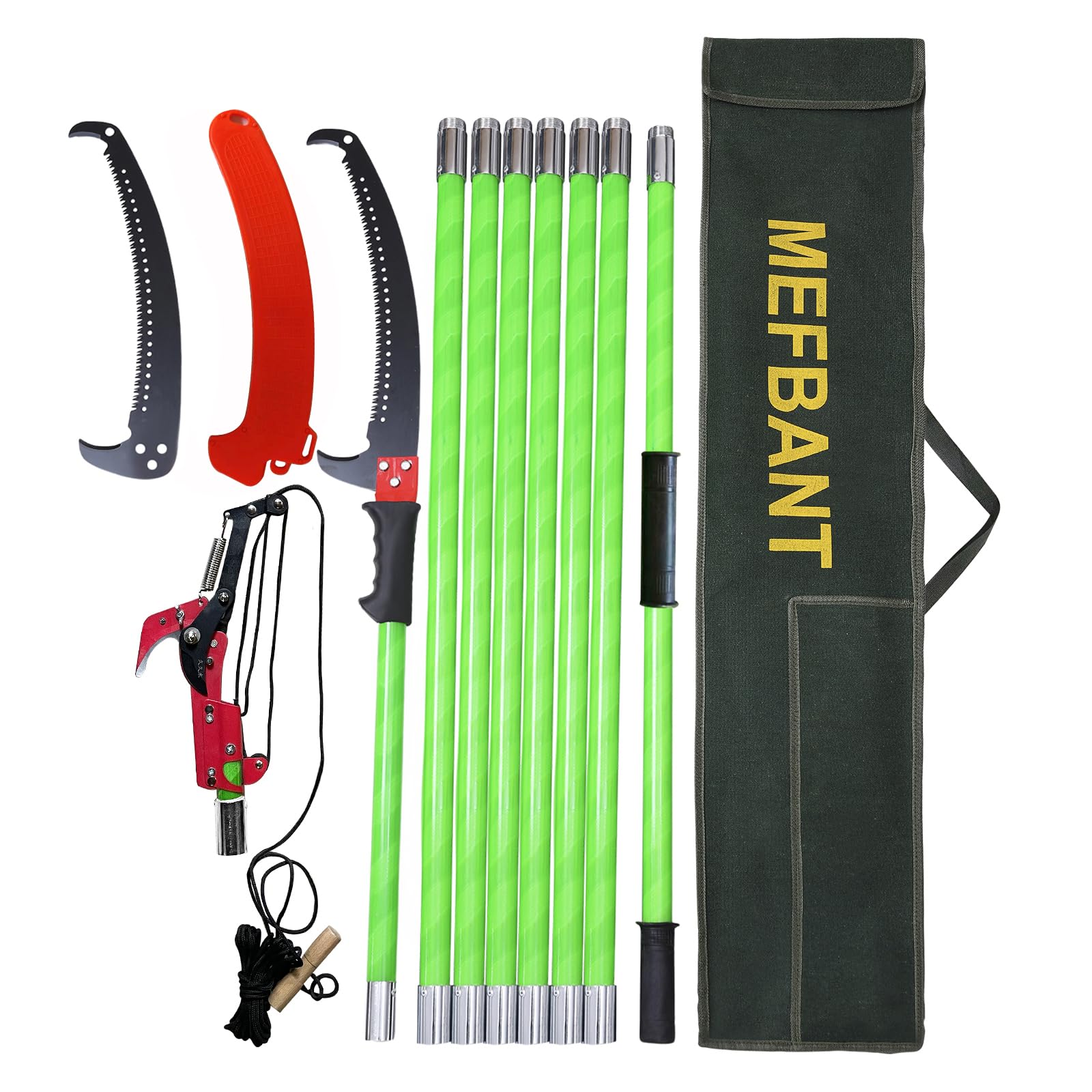 Pole Saw Tree Trimming Long-handle - 26.5Feet Manua