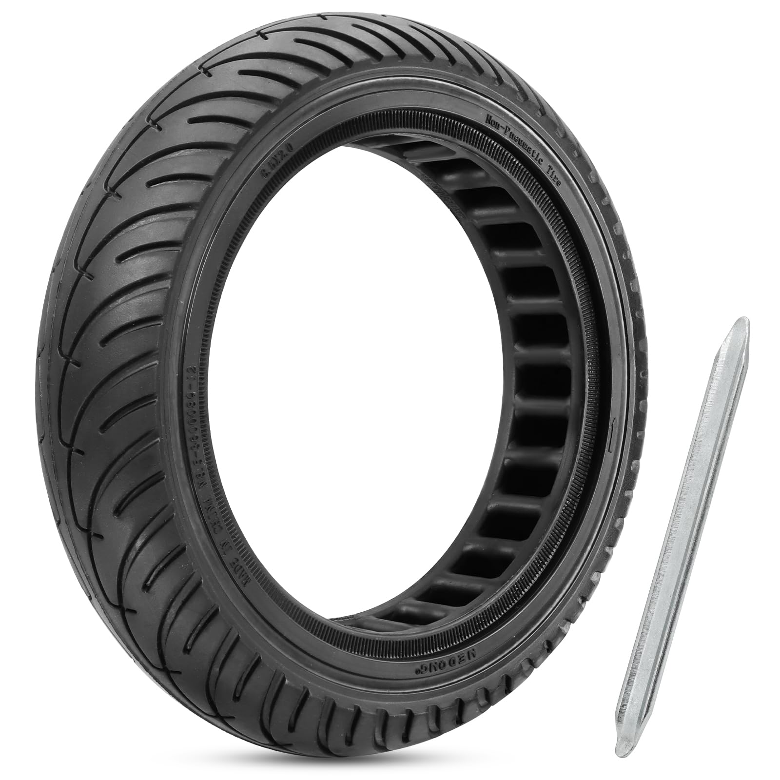 Xiasir 1PCS 8,5 inch Solid Tyre Non-pneumatic Tire 8,5" x 2" Spare Rubber Tyre Compatable with Xiaomi M365, Pro, Pro 2, Xiaomi 3, Xiaomi 1s, Xiaomi 4 Lite Electric Scooter Replacement Wheels