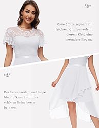 Wedtrend White Cocktail Dress 2023 Wedding Guest