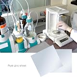 YINETTECH 5pcs 99.9% Pure Zinc Zn Sheet Plate Foil 140x140x0.2mm Science Lab view 2