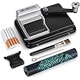 USEWIRE Cigarette Rolling Machine, Manual Tobacco Rolling Machine, Portable Home Cigarette Injector, Suitable for 0.31 inch/8 mm Diameter Pipes and Most Cigarette Tubes, Perfect Holiday Gift