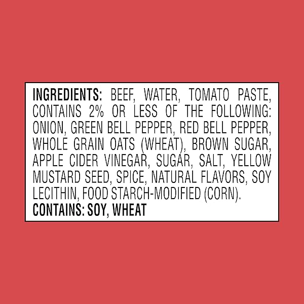 STARKIST BEEF CREATIONS SLOPPY JOE, 2.6 OZ POUCH
