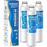 PUREPLUS DA29-00020B Refrigerator Water Filter Replacement for Samsung RF28HMEDBSR, RF263BEAESR, HDX FMS-2, HAF-CIN/EXP, RF42