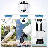 AQQA 8-in-1 Fish Tank Cleaner 30W Aquarium Gravel Cleaner with 2m Hose view 2