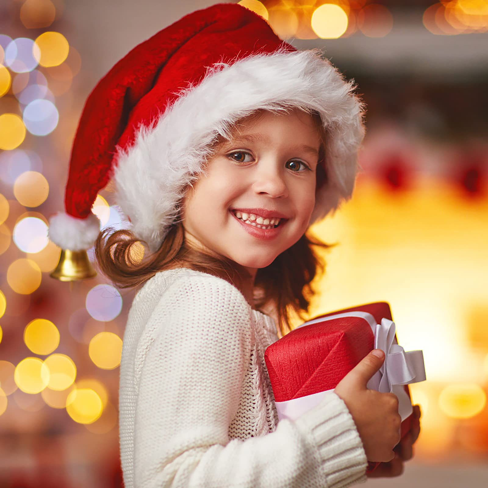 Lusofie Shaggy Plush Faux Fur Fabric Precut Strips 2x60inch White Fur Fluffy Fuzzy Craft Fur for Gnomes Beard Santa Claus Hair Dwarf Cosplay Costume DIY Craft Christmas Decoration