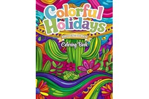 Colorful Holidays Coloring Book: Cinco De Mayo