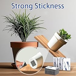 Monsensiy 60pcs 3mm Double Sided Adhesive