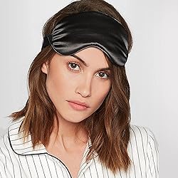 2-Pack 100% Real Natural Silk Eye Mask, Silk