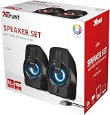 Trust Gemi RGB LED 2.0 PC Speakers 12 W USB Powered Black view 8