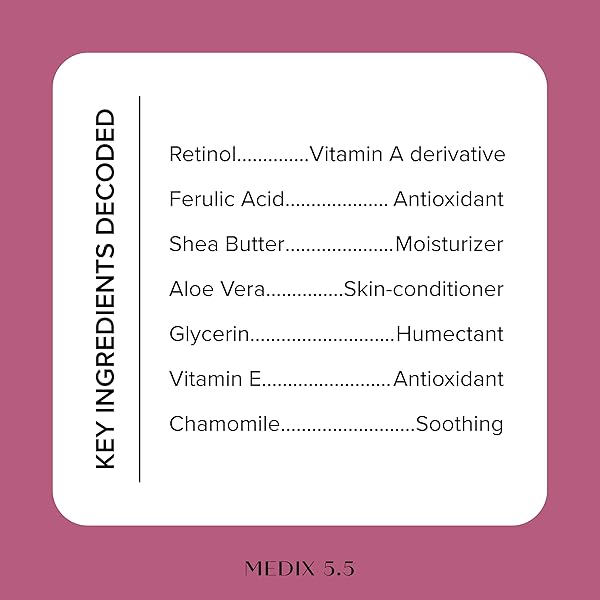 MEDIX 5.5 RETINOL BODY LOTION FIRMING MOISTURIZER | CREPEY SKINCARE TREATMENT | RETINOL BODY CREAM | ANTI AGING FIRMING CREAM FOR WOMEN TARGETS LOOK OF CREPE SKIN, WRINKLES, & SAGGING SKIN, 15 FL OZ