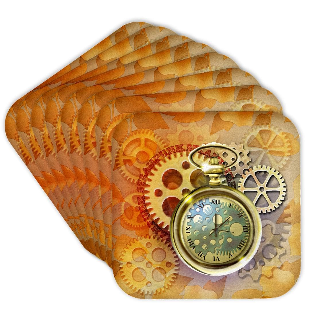 3dRose CST_212827_2 Coasters, Mutli-Colour