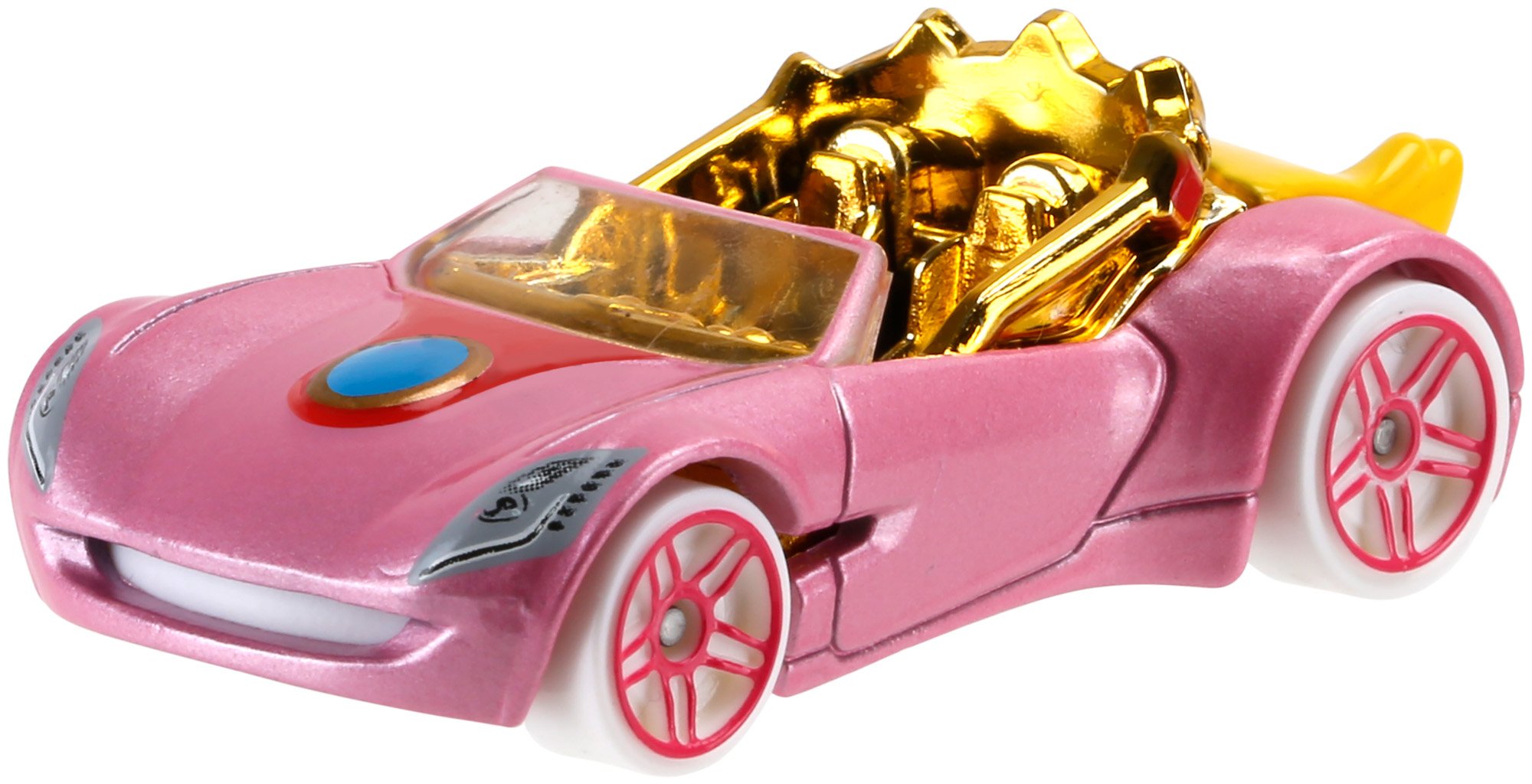 Hot Wheels Mario Bros. Princess Peach Car Vehicle